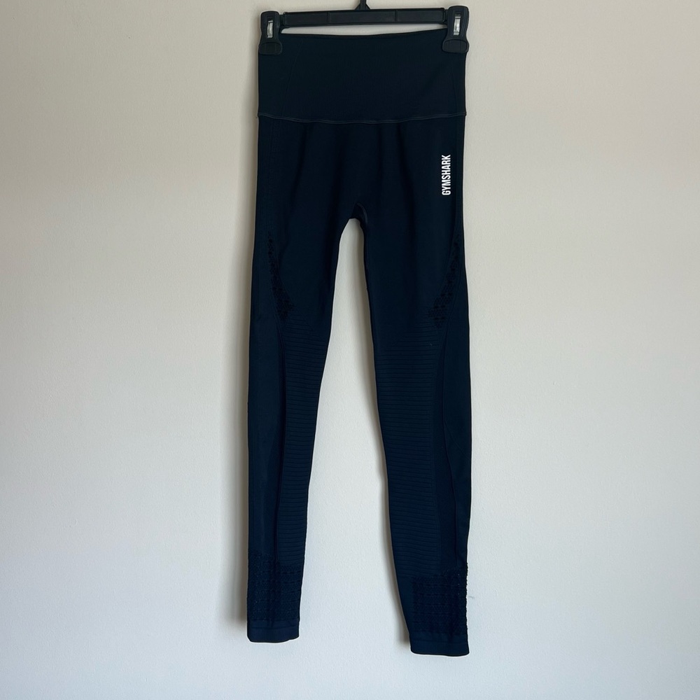 Gymshark Black Energy Seamless Leggings Size Small